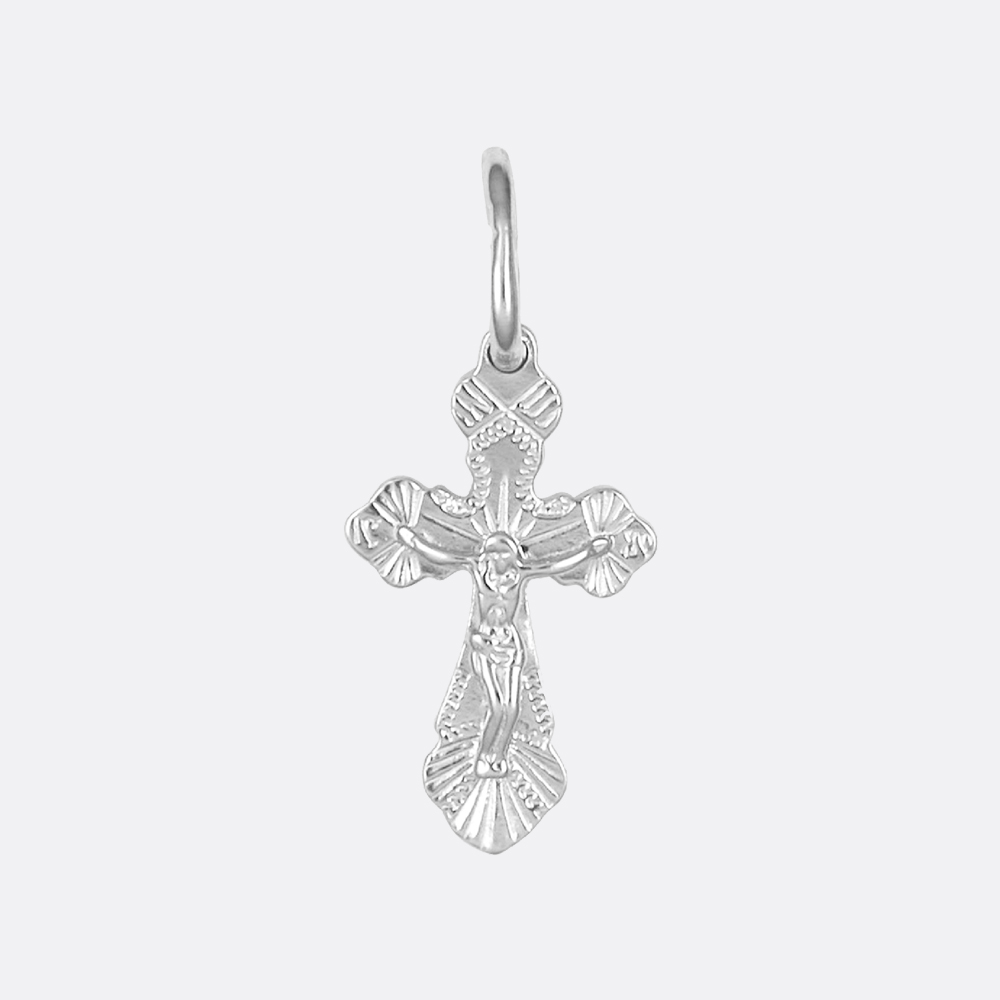 картинка Крест Ювелирный дом АВРОРА из серебра 925 пробы от ювелирной компании Арт