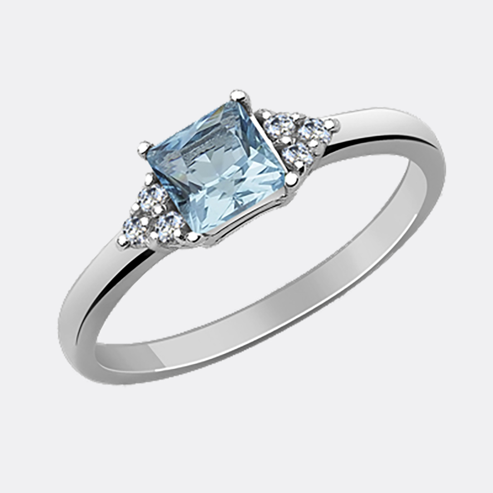 картинка Кольцо Вознесенский ювелирный завод из серебра 925 пробы от ювелирной компании Арт