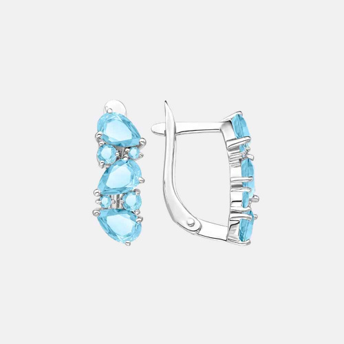 картинка Серьги из серебра 925 пробы от ювелирной компании Арт