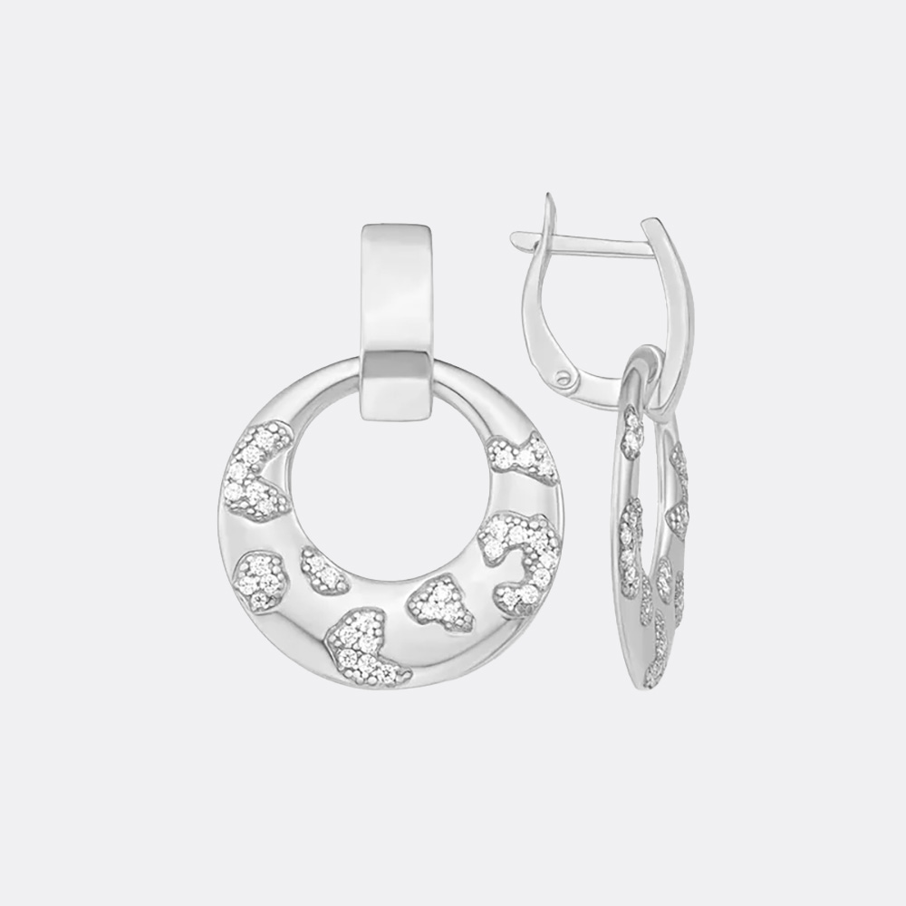 картинка Серьги из серебра 925 пробы от ювелирной компании Арт