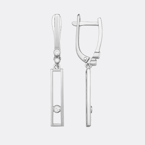 картинка Серьги из серебра 925 пробы от ювелирной компании Арт