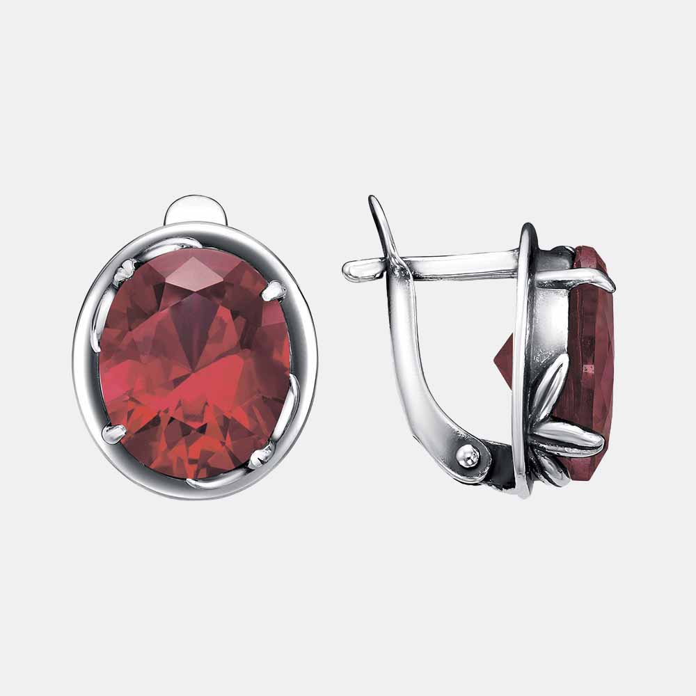 картинка Серьги Ювелирный завод "КРАСНАЯ ПРЕСНЯ" из серебра 925 пробы от ювелирной компании Арт