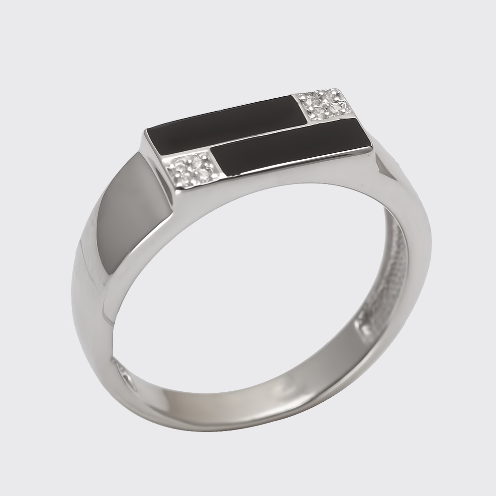 картинка Кольцо Завод ювелирных украшений EFREMOV из серебра 925 пробы от ювелирной компании Арт