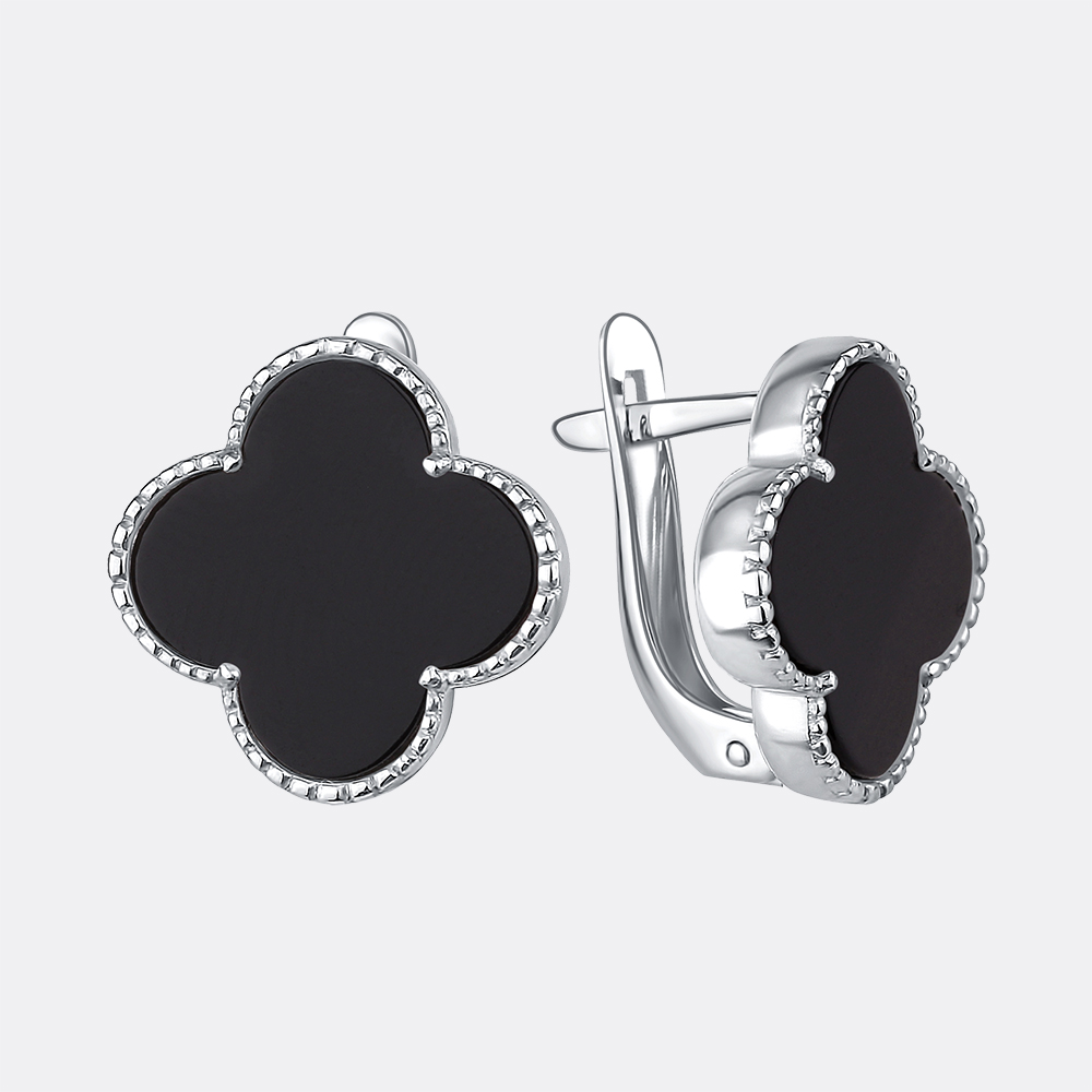 картинка Серьги Ювелирный завод «TALANT» из серебра 925 пробы от ювелирной компании Арт