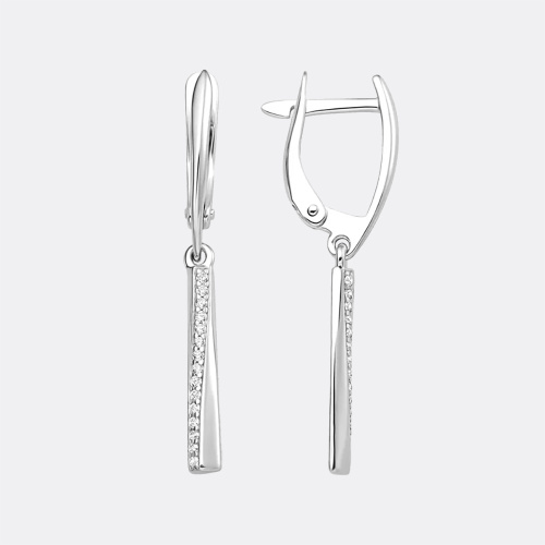 картинка Серьги Завод ювелирных украшений EFREMOV из серебра 925 пробы от ювелирной компании Арт