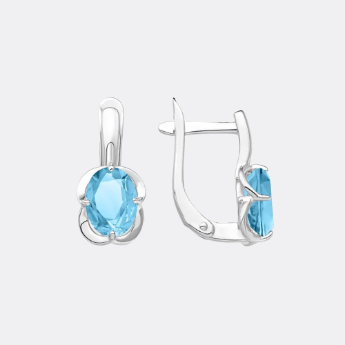 картинка Серьги из серебра 925 пробы от ювелирной компании Арт