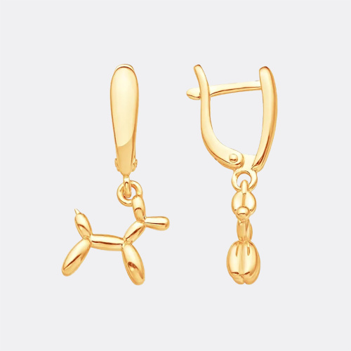 картинка Серьги Завод ювелирных украшений EFREMOV из серебра 925 пробы от ювелирной компании Арт