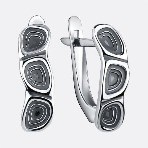 картинка Серьги из серебра 925 пробы от ювелирной компании Арт