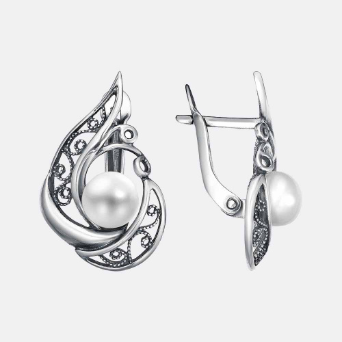 картинка Серьги из серебра 925 пробы от ювелирной компании Арт