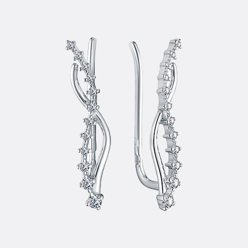 картинка Серьги из серебра 925 пробы от ювелирной компании Арт