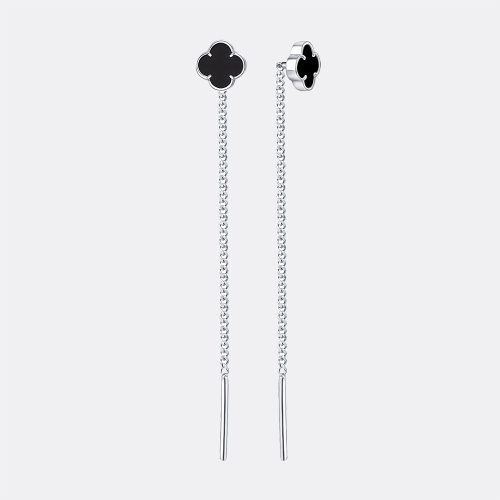 картинка Серьги Ювелирный завод «TALANT» из серебра 925 пробы от ювелирной компании Арт