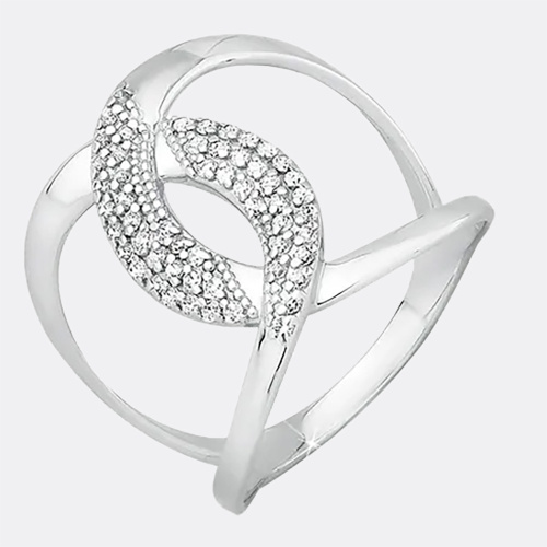 картинка Кольцо Завод ювелирных украшений EFREMOV из серебра 925 пробы от ювелирной компании Арт