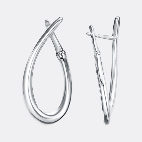 картинка Серьги Ювелирный завод "КРАСНАЯ ПРЕСНЯ" из серебра 925 пробы от ювелирной компании Арт