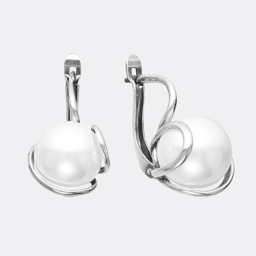 картинка Серьги Ювелирный завод "КРАСНАЯ ПРЕСНЯ" из серебра 925 пробы от ювелирной компании Арт