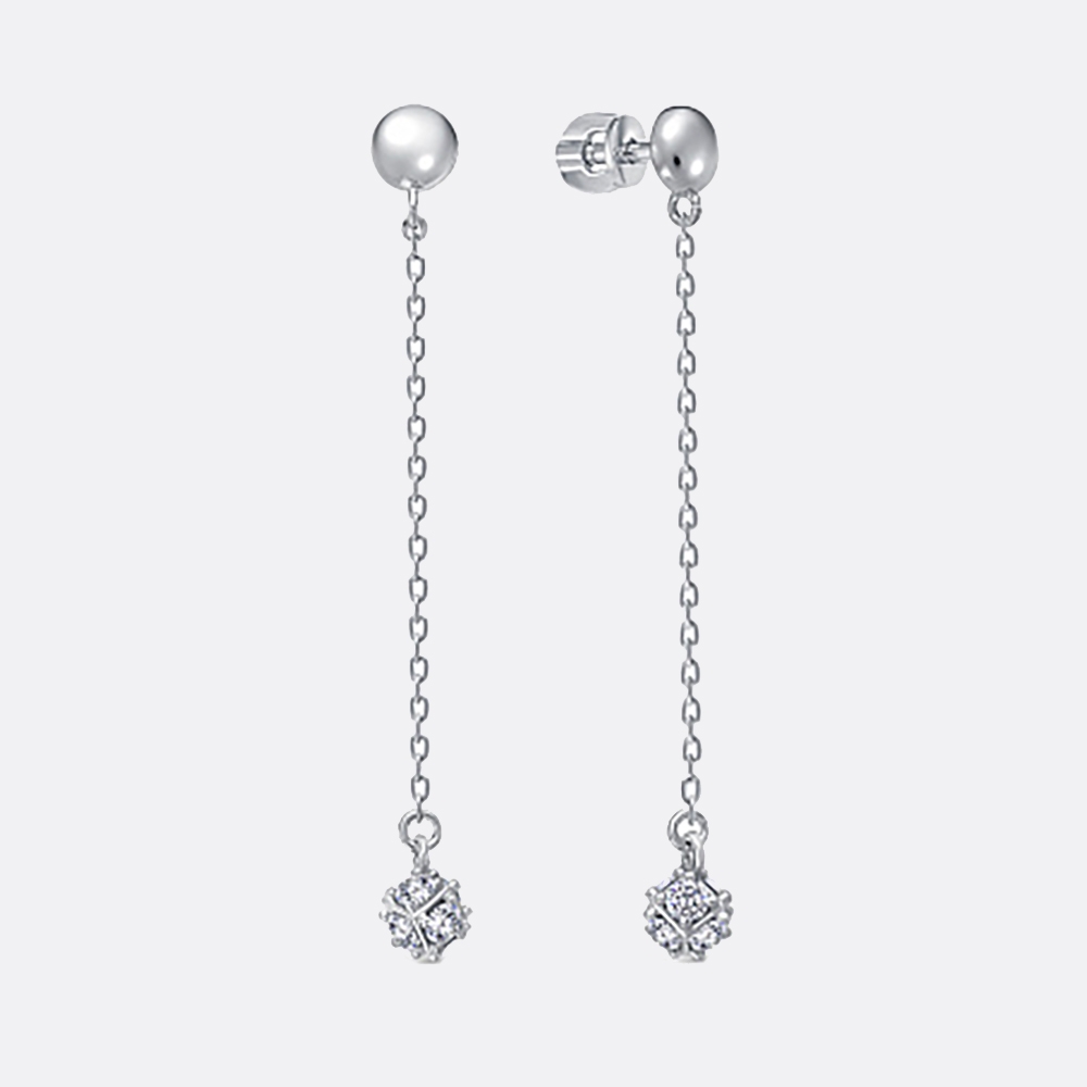 картинка Серьги Вознесенский ювелирный завод из серебра 925 пробы от ювелирной компании Арт