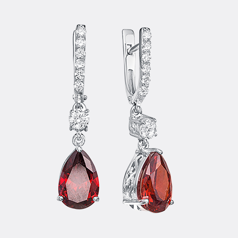 картинка Серьги из серебра 925 пробы от ювелирной компании Арт