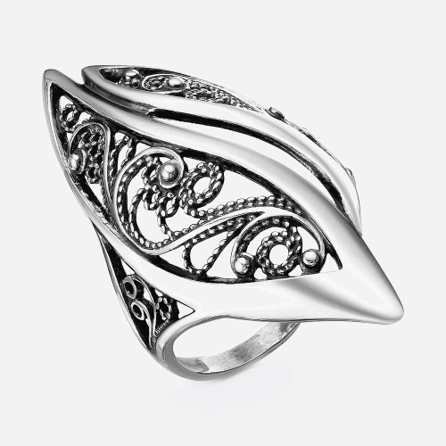 картинка Кольцо Ювелирный завод "КРАСНАЯ ПРЕСНЯ" из серебра 925 пробы от ювелирной компании Арт