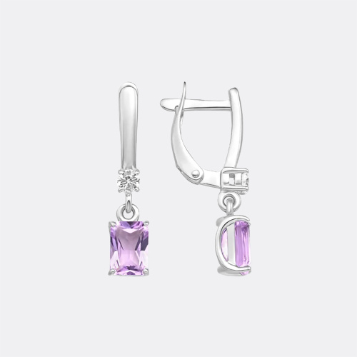 картинка Серьги из серебра 925 пробы от ювелирной компании Арт