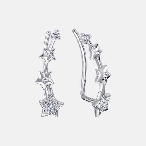 картинка Серьги Вознесенский ювелирный завод из серебра 925 пробы от ювелирной компании Арт