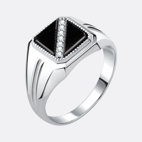 картинка Кольцо Ювелирный завод «TALANT» из серебра 925 пробы от ювелирной компании Арт