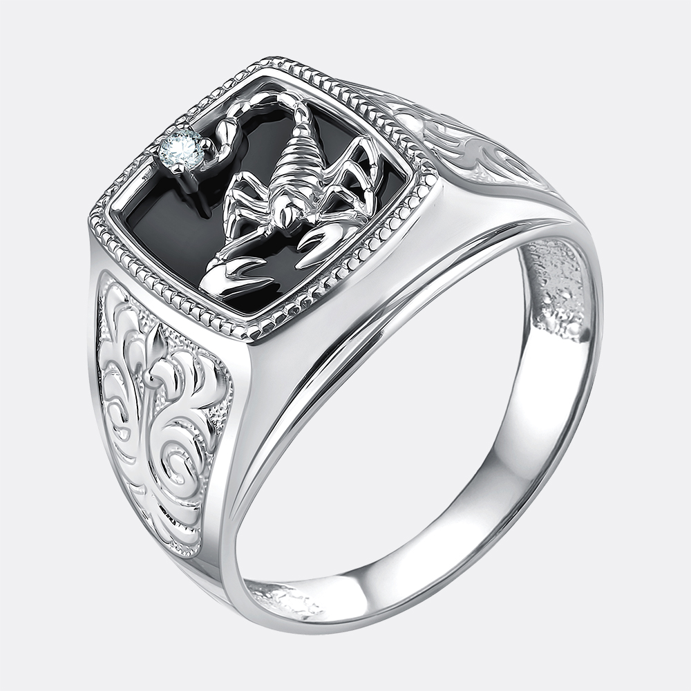 картинка Кольцо Ювелирный завод «TALANT» из серебра 925 пробы от ювелирной компании Арт