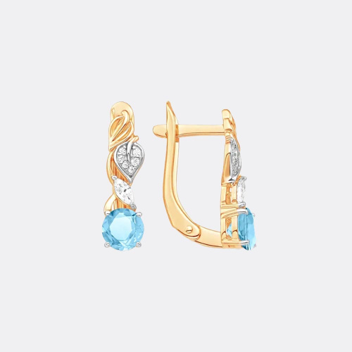 картинка Серьги из серебра 925 пробы от ювелирной компании Арт