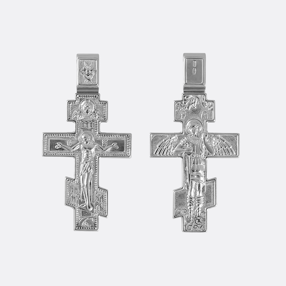 картинка Крест Ювелирный дом АВРОРА из серебра 925 пробы от ювелирной компании Арт