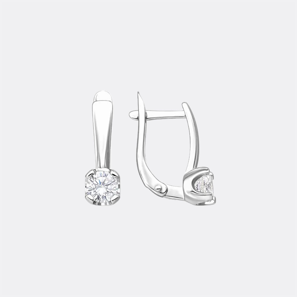 картинка Серьги из серебра 925 пробы от ювелирной компании Арт