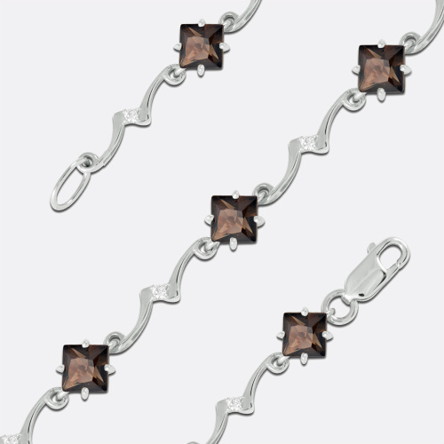 картинка Браслет Завод ювелирных украшений EFREMOV из серебра 925 пробы от ювелирной компании Арт