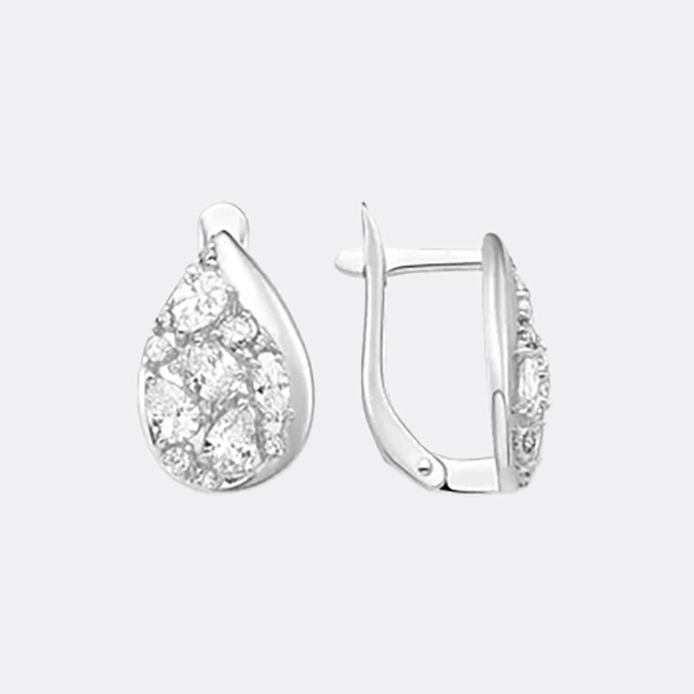 картинка Серьги из серебра 925 пробы от ювелирной компании Арт