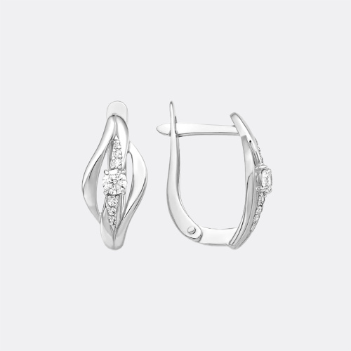 картинка Серьги из серебра 925 пробы от ювелирной компании Арт