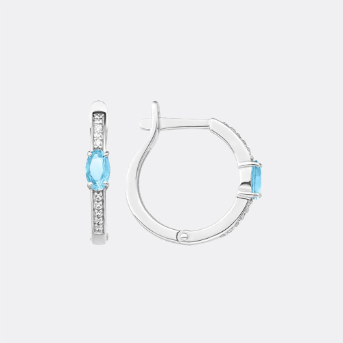 картинка Серьги из серебра 925 пробы от ювелирной компании Арт