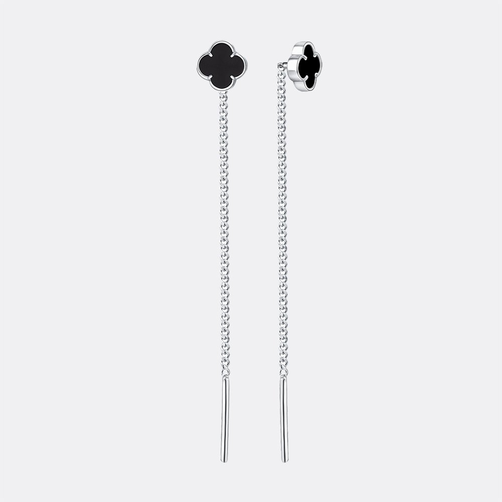 картинка Серьги Ювелирный завод «TALANT» из серебра 925 пробы от ювелирной компании Арт