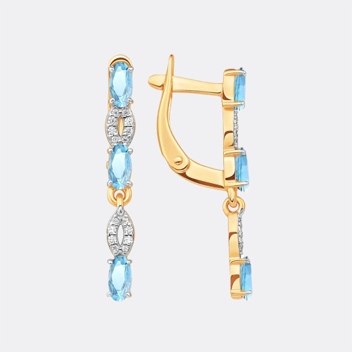 картинка Серьги из серебра 925 пробы от ювелирной компании Арт