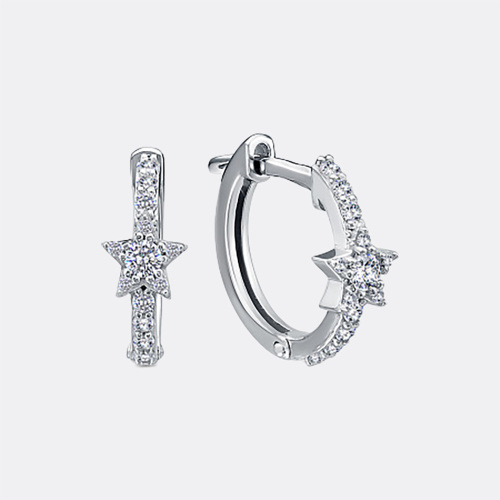 картинка Серьги из серебра 925 пробы от ювелирной компании Арт