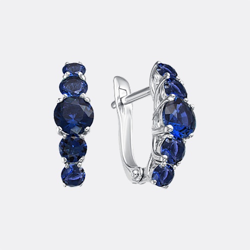 картинка Серьги Вознесенский ювелирный завод из серебра 925 пробы от ювелирной компании Арт