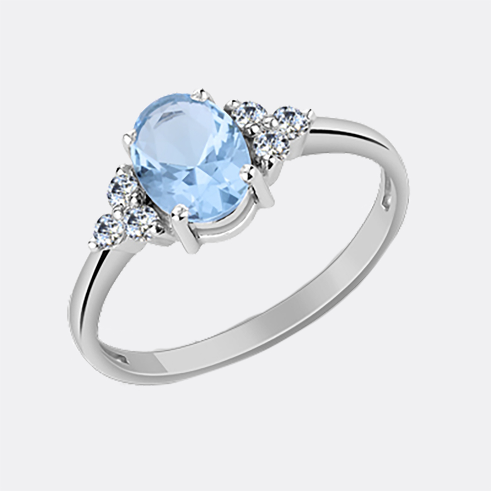 картинка Кольцо Вознесенский ювелирный завод из серебра 925 пробы от ювелирной компании Арт