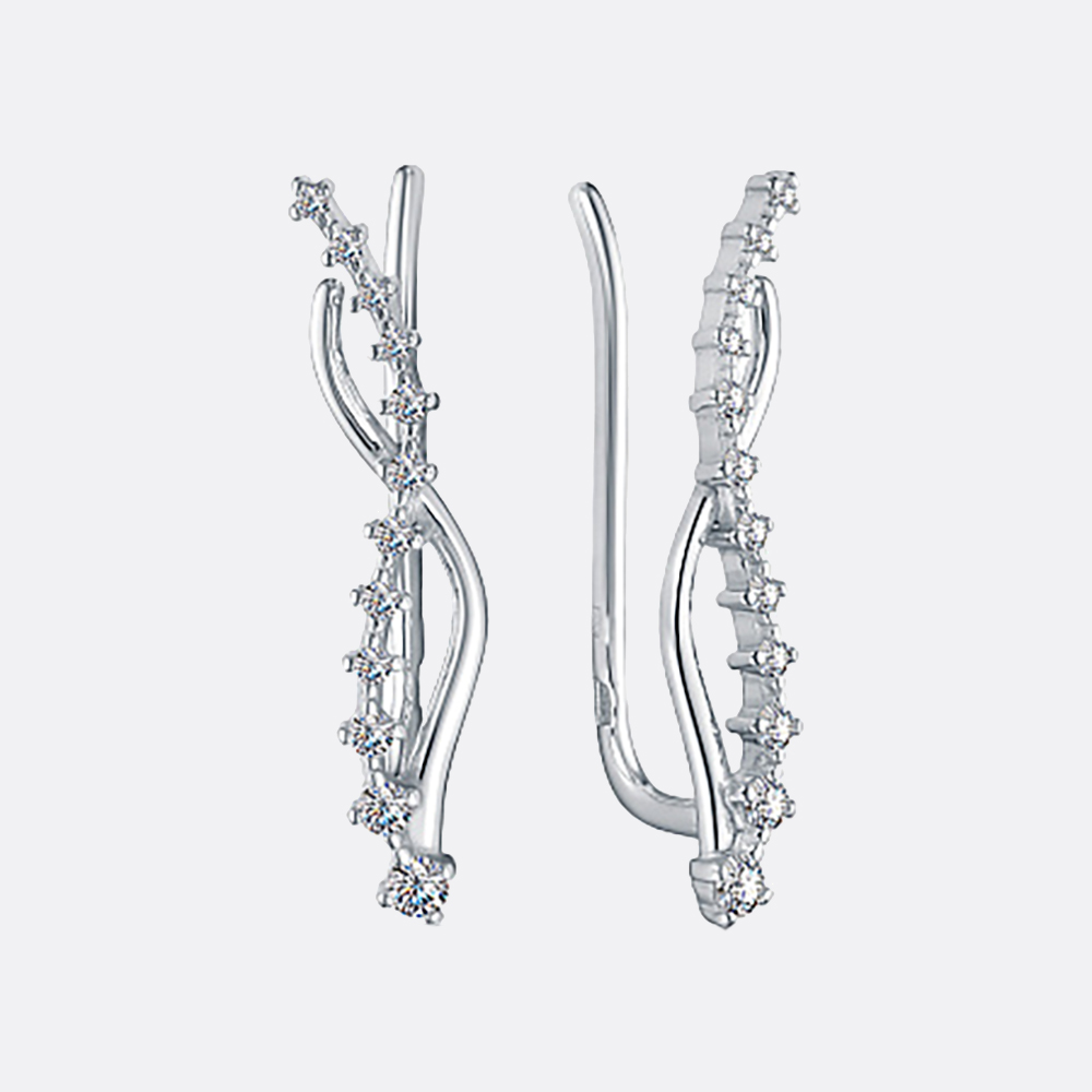 картинка Серьги из серебра 925 пробы от ювелирной компании Арт