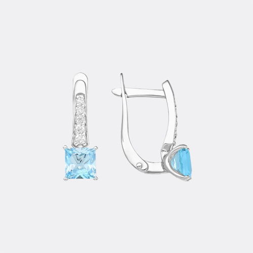 картинка Серьги из серебра 925 пробы от ювелирной компании Арт