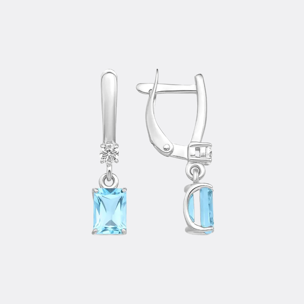 картинка Серьги из серебра 925 пробы от ювелирной компании Арт