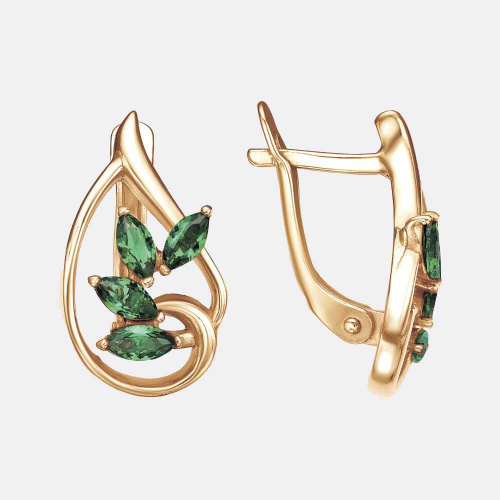 картинка Серьги Ювелирный завод "КРАСНАЯ ПРЕСНЯ" из серебра 925 пробы от ювелирной компании Арт