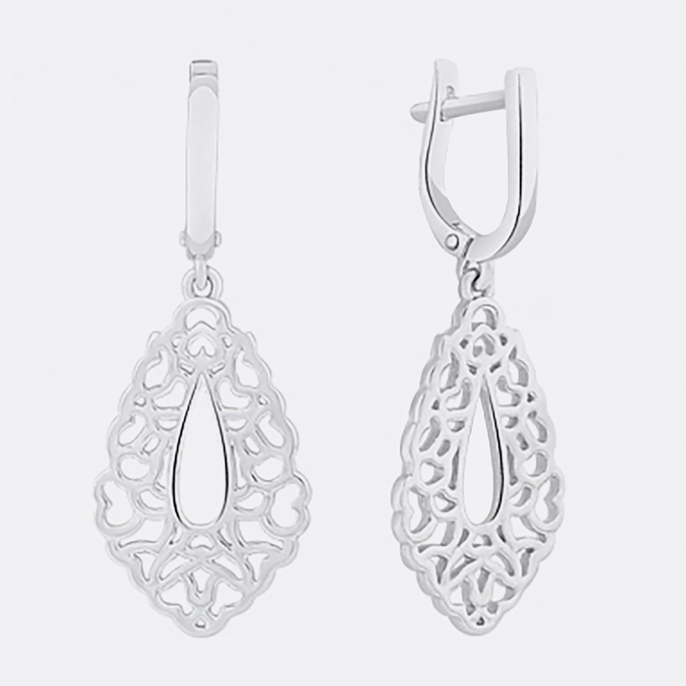 картинка Серьги Вознесенский ювелирный завод из серебра 925 пробы от ювелирной компании Арт