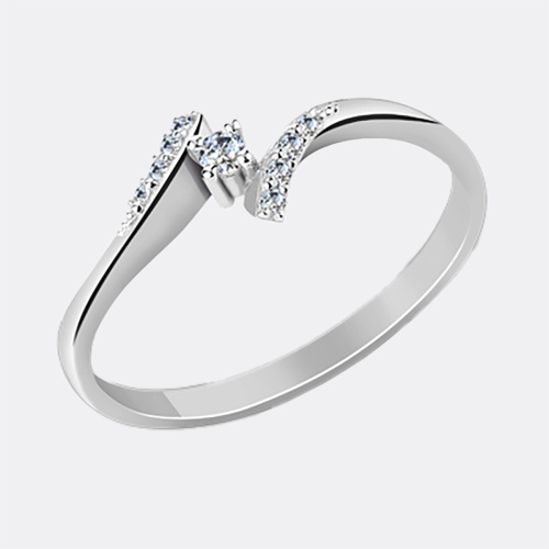 картинка Кольцо Вознесенский ювелирный завод из серебра 925 пробы от ювелирной компании Арт