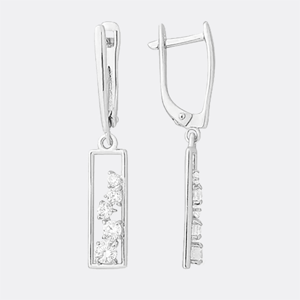 картинка Серьги Завод ювелирных украшений EFREMOV из серебра 925 пробы от ювелирной компании Арт