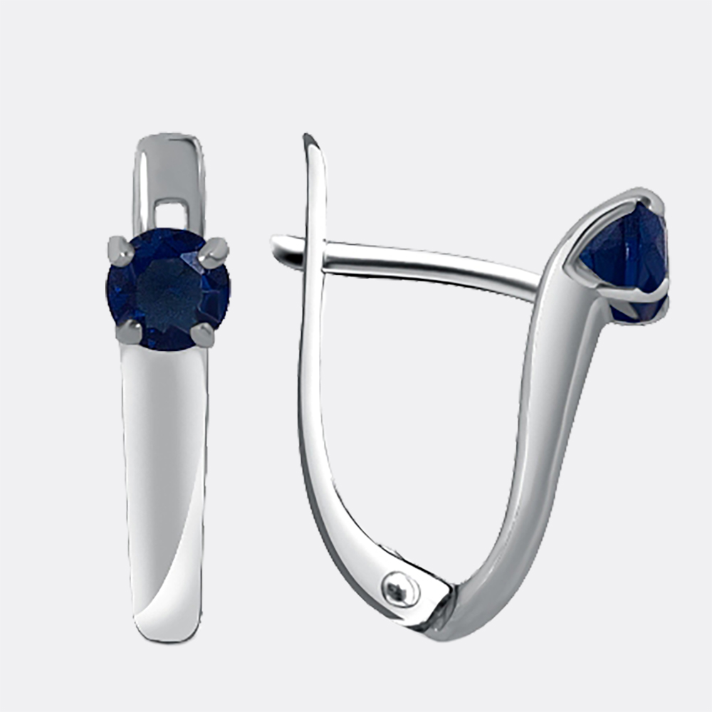 картинка Серьги из серебра 925 пробы от ювелирной компании Арт