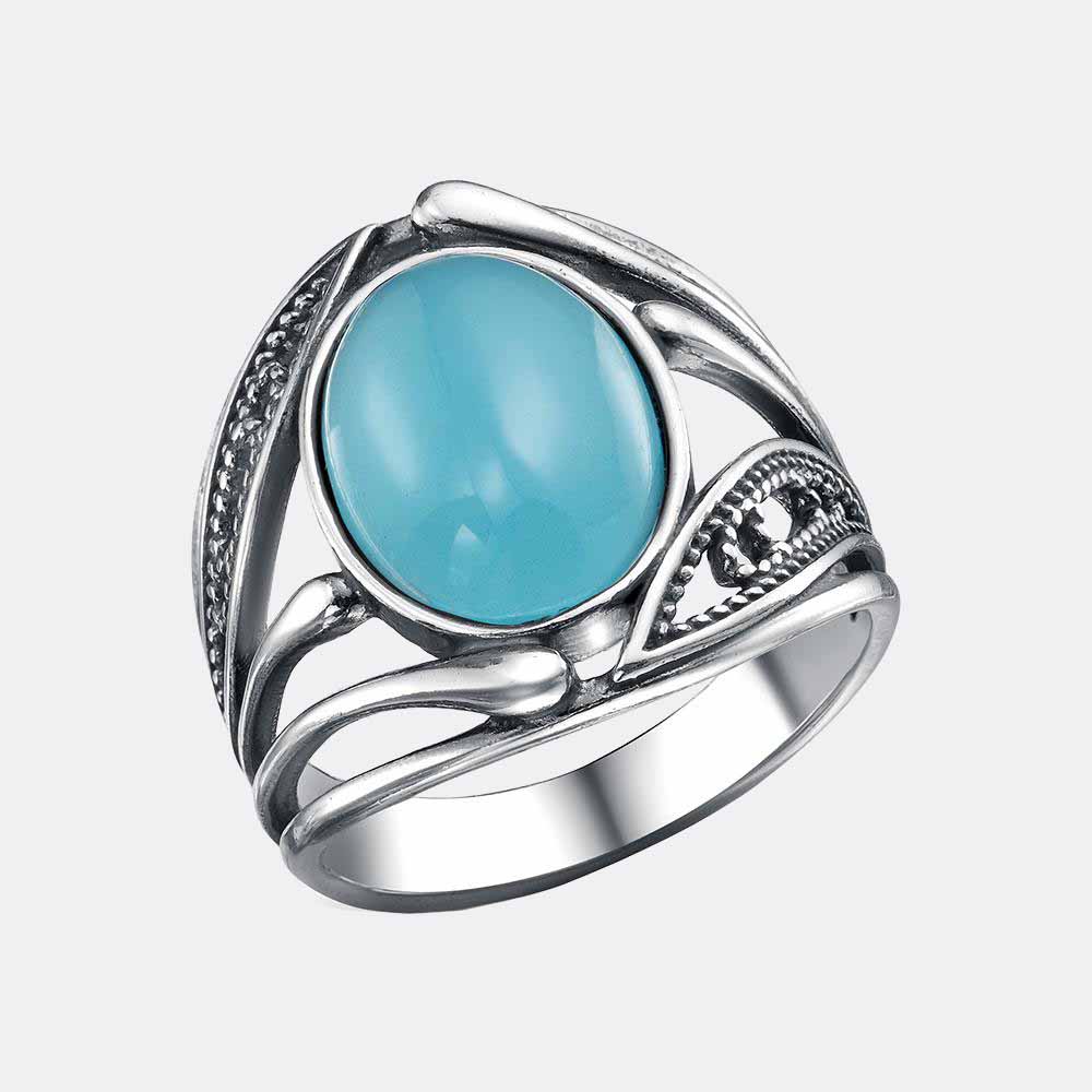 картинка Кольцо Ювелирный завод "КРАСНАЯ ПРЕСНЯ" из серебра 925 пробы от ювелирной компании Арт