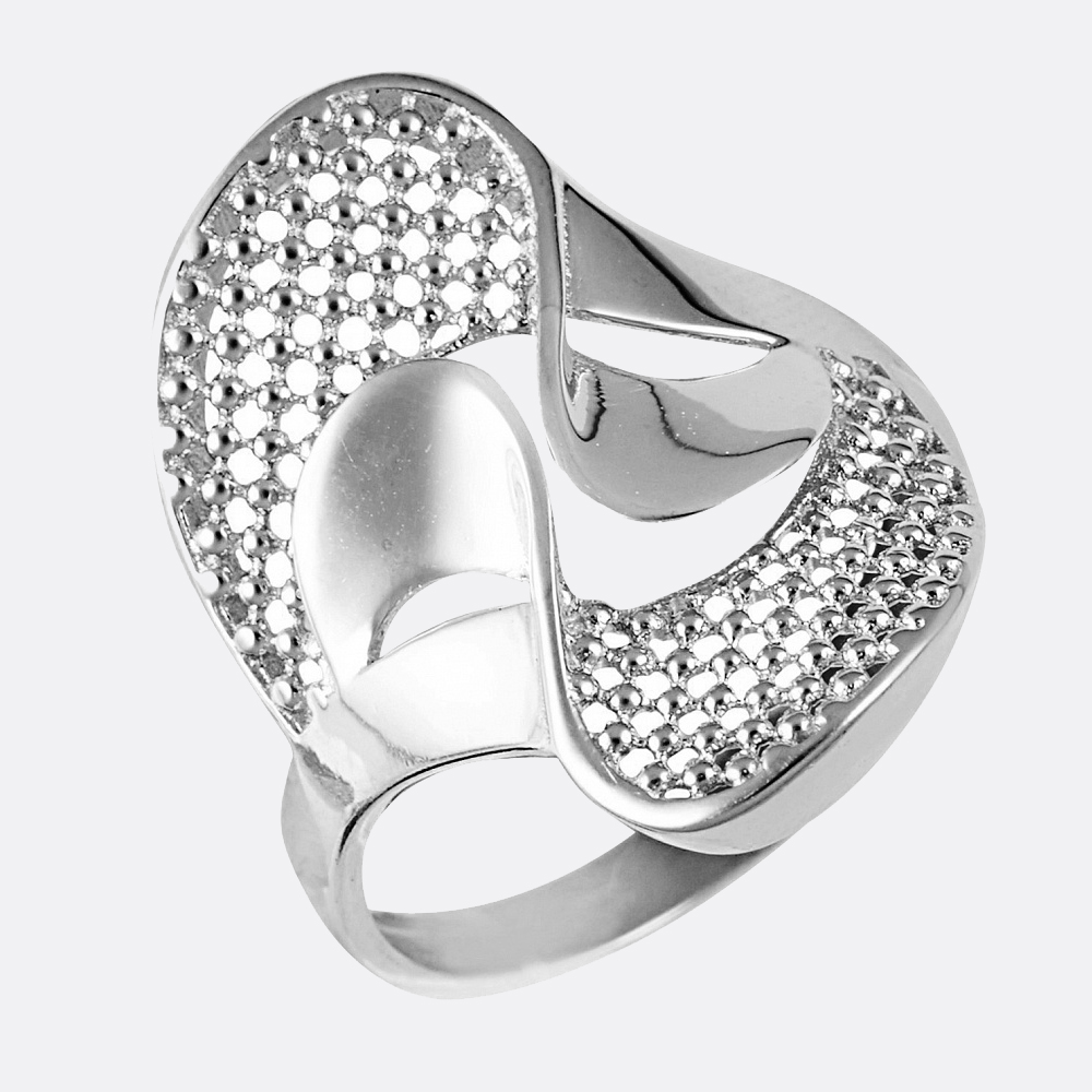 картинка Кольцо Ювелирный дом АВРОРА из серебра 925 пробы от ювелирной компании Арт