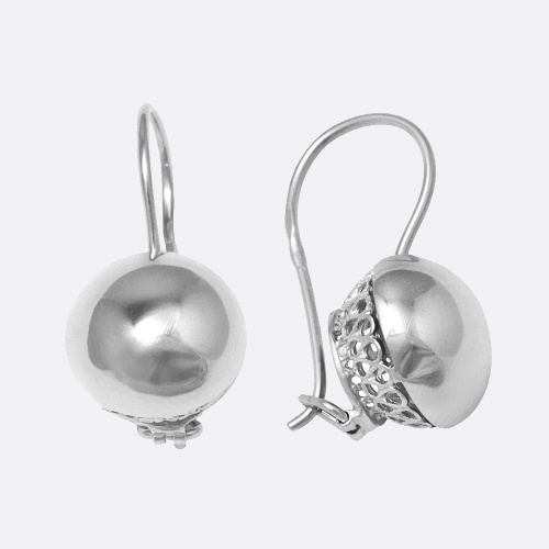 картинка Серьги Ювелирный дом АВРОРА из серебра 925 пробы от ювелирной компании Арт