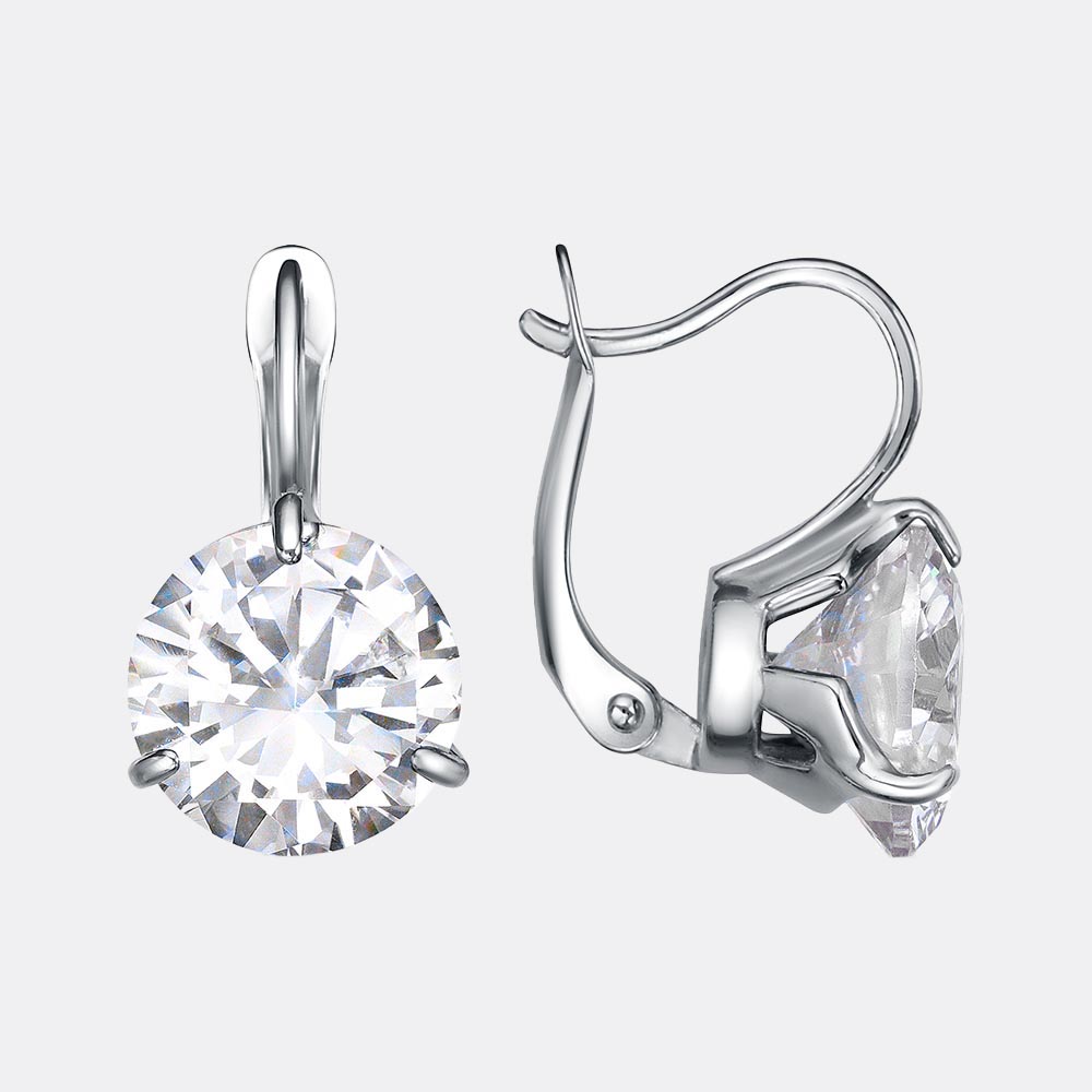 картинка Серьги Ювелирный завод "КРАСНАЯ ПРЕСНЯ" из серебра 925 пробы от ювелирной компании Арт