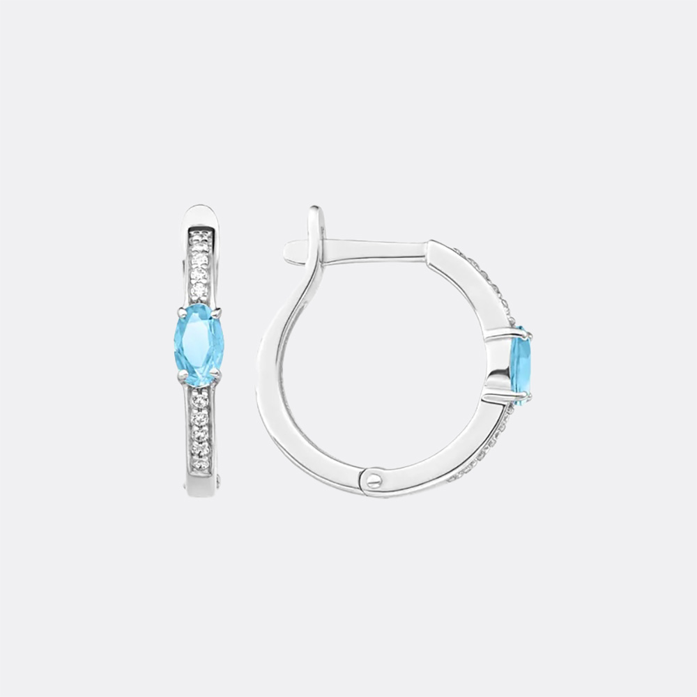 картинка Серьги из серебра 925 пробы от ювелирной компании Арт